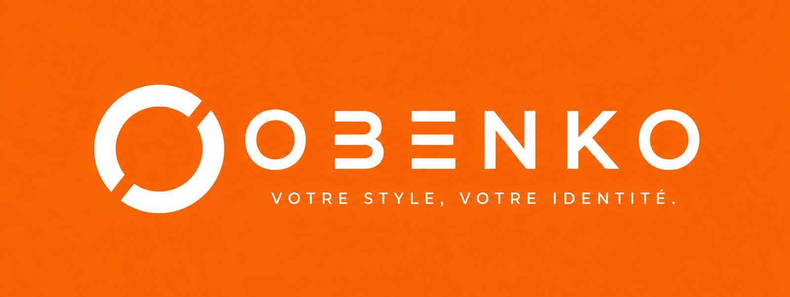 logo obenko orange et blanc